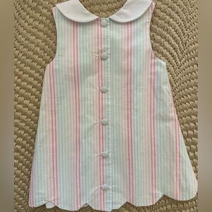 Beauford Bonet Girls, 6, Peter Pan collar dress with back buttons